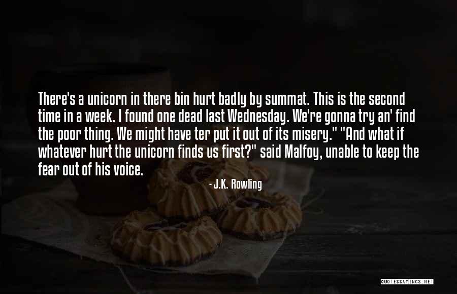 Wednesday Quotes By J.K. Rowling Wednesday Quotes By J.K. Rowling
