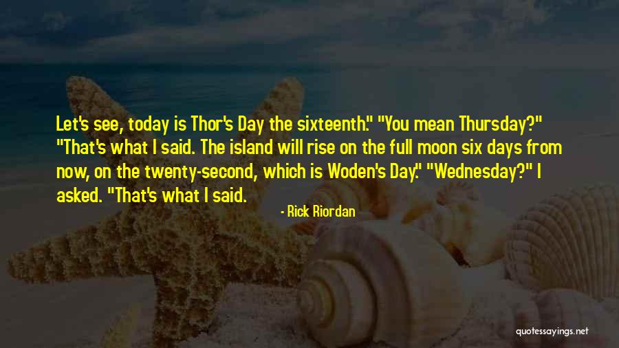 Wednesday Quotes By Rick Riordan Wednesday Quotes By Rick Riordan
