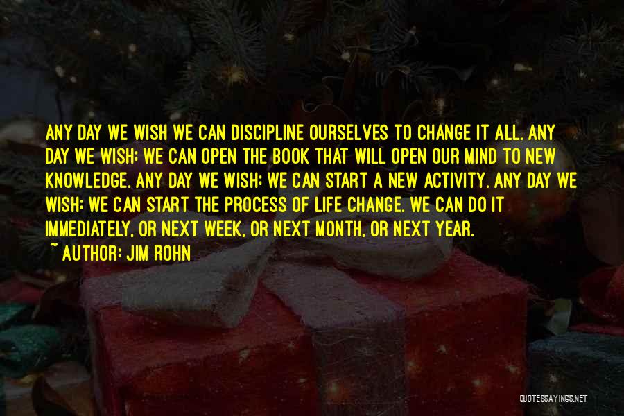 Week Start Quotes By Jim Rohn