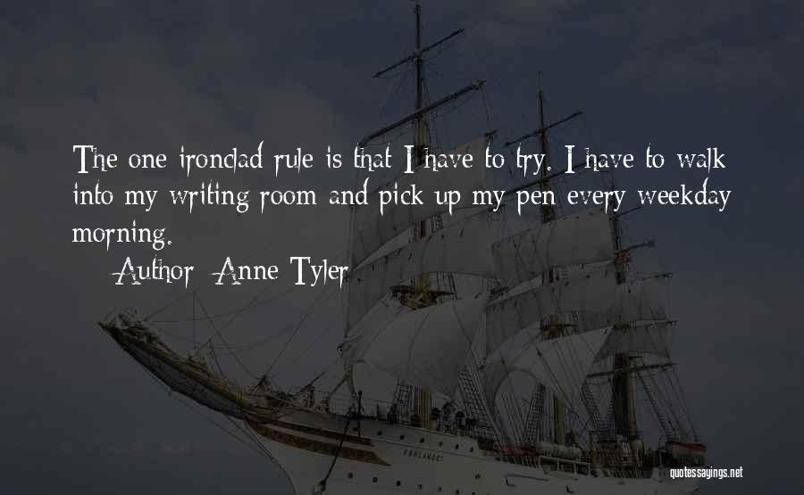 Weekday Inspirational Quotes By Anne Tyler