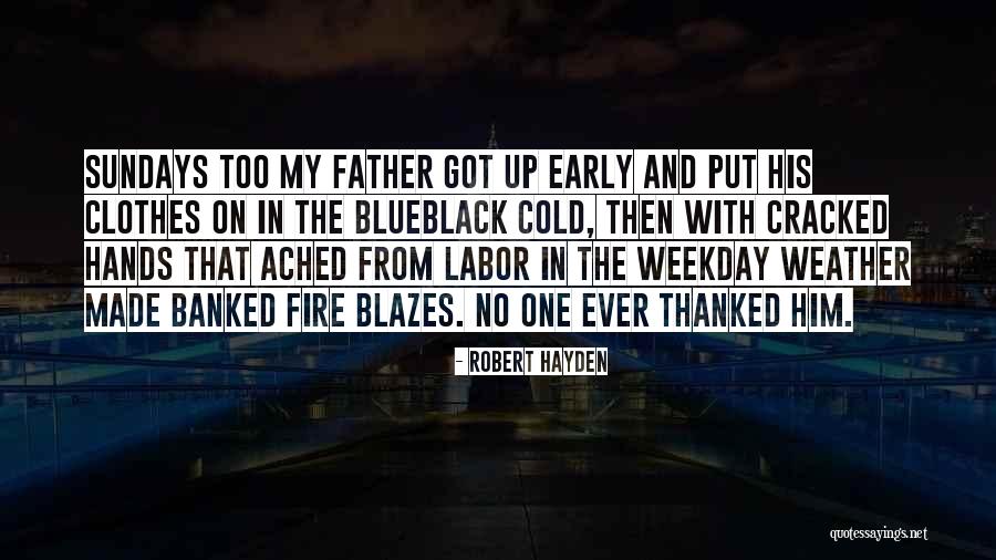 Weekday Quotes By Robert Hayden