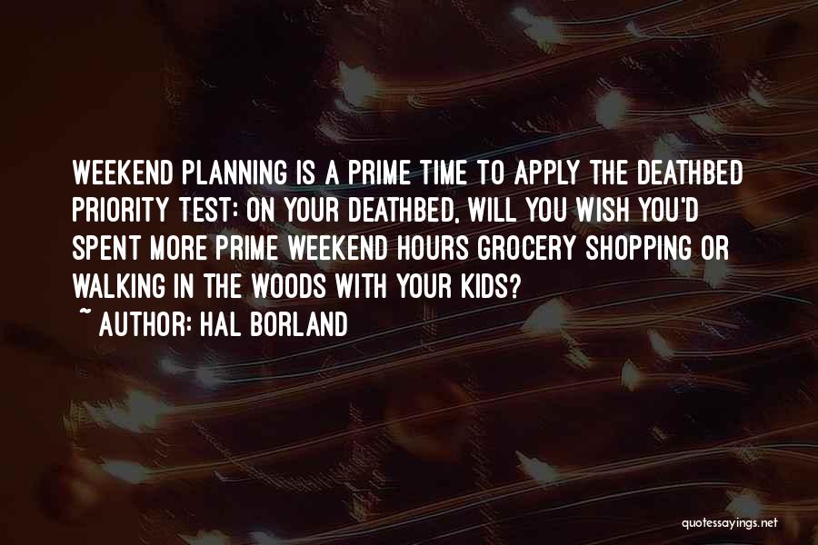 Weekend Well Spent Quotes By Hal Borland