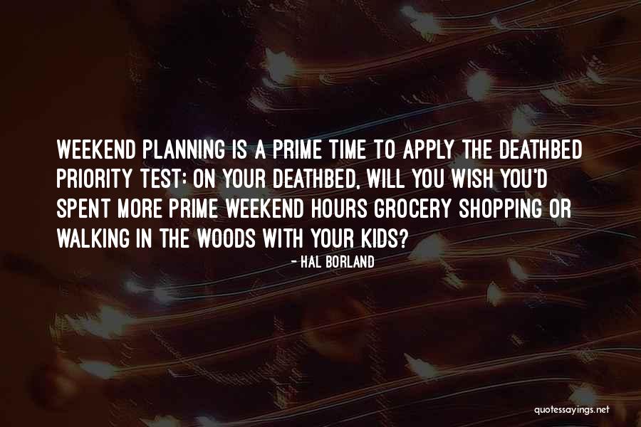 Weekend Well Spent Quotes By Hal Borland