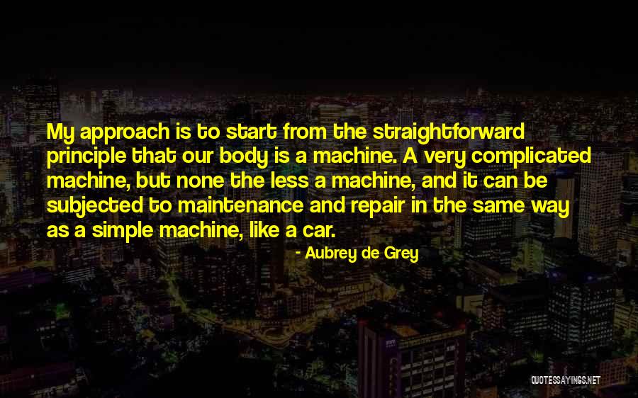Weeklong Or Week Long Quotes By Aubrey De Grey Weeklong Or Week Long Quotes By Aubrey De Grey