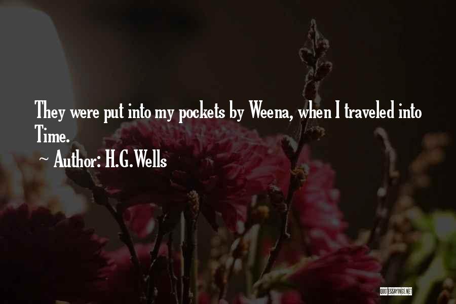 Weena Quotes By H.G.Wells