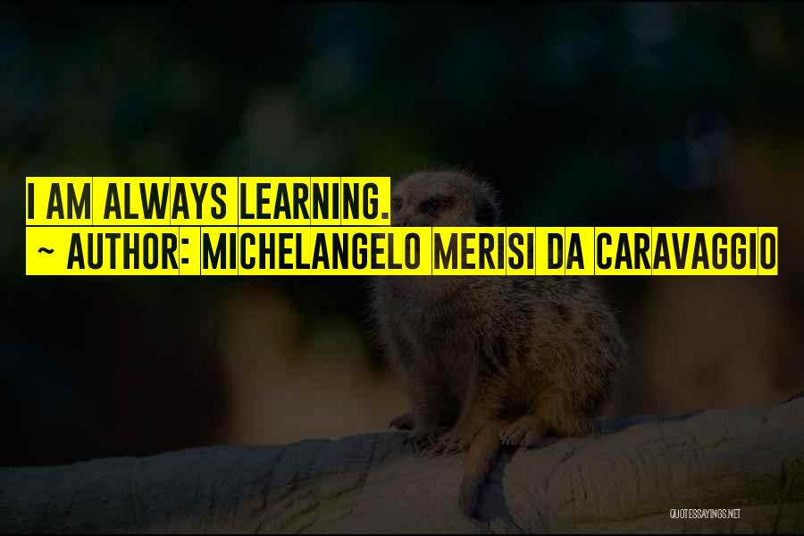 Weenie Dogs Quotes By Michelangelo Merisi Da Caravaggio