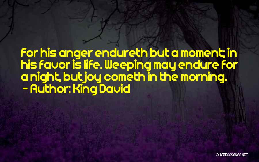 Weeping Bible Quotes By King David