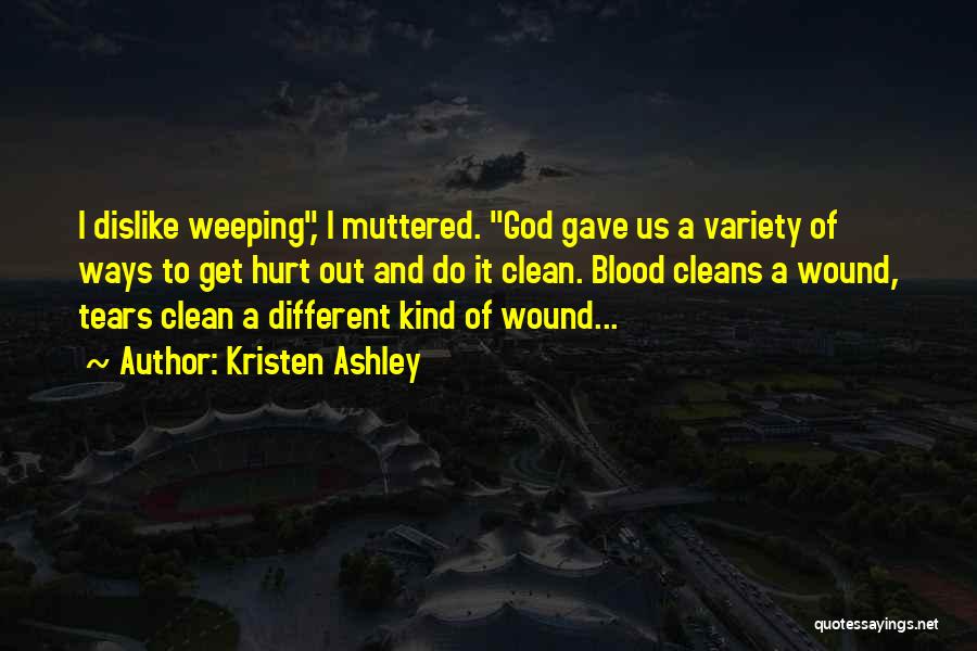 Weeping Quotes By Kristen Ashley