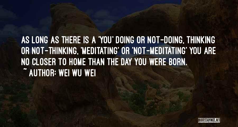 Wei Wu Wei Quotes 1102716