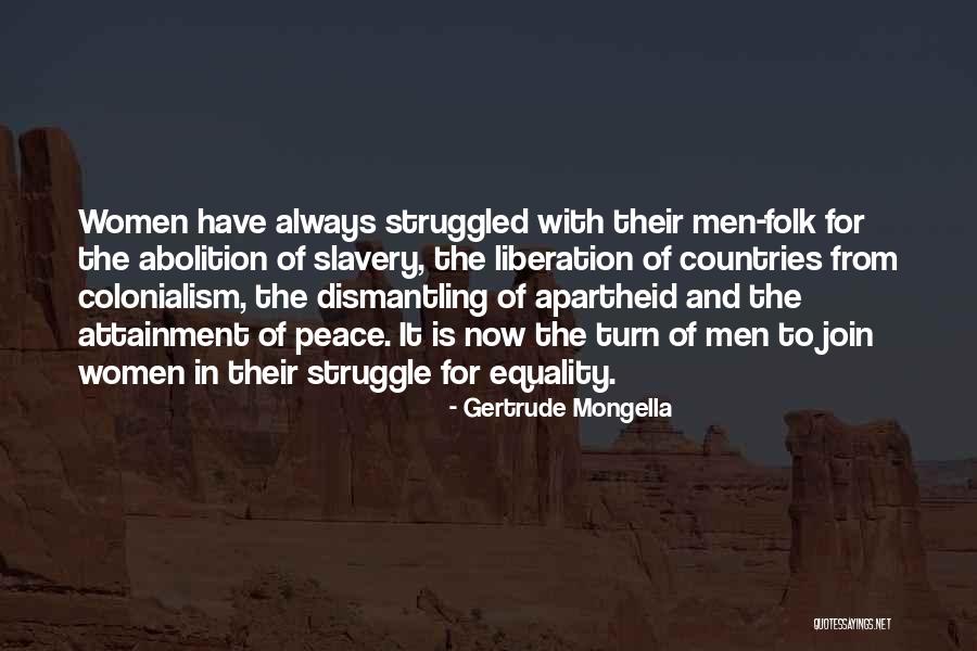 Weichbrodt Matthew Quotes By Gertrude Mongella Weichbrodt Matthew Quotes By Gertrude Mongella