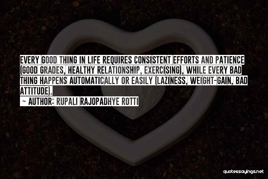 Weight Gain Quotes By Rupali Rajopadhye Rotti