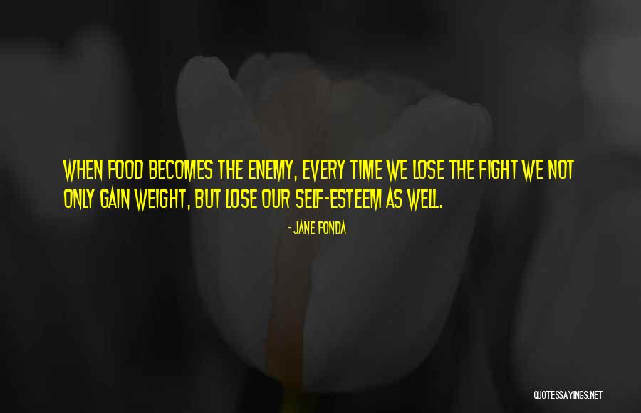 Weight Loss Quotes By Jane Fonda