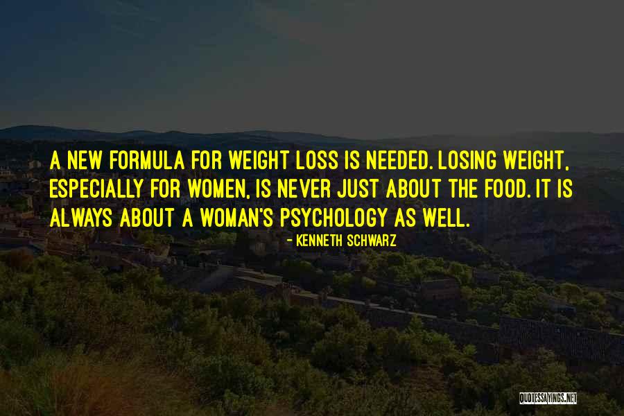 Weight Loss Quotes By Kenneth Schwarz