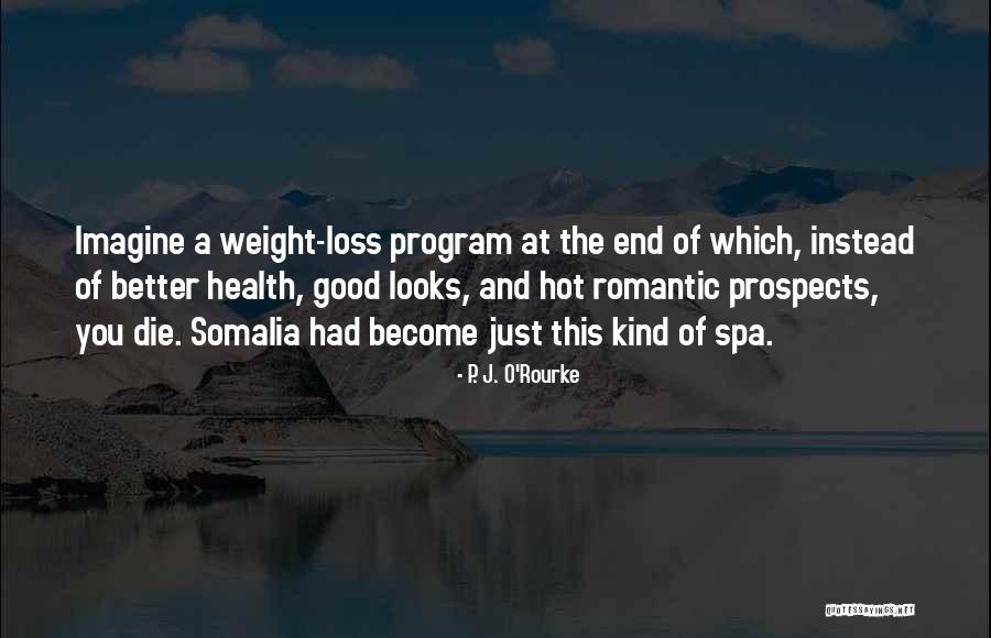 Weight Loss Quotes By P. J. O'Rourke