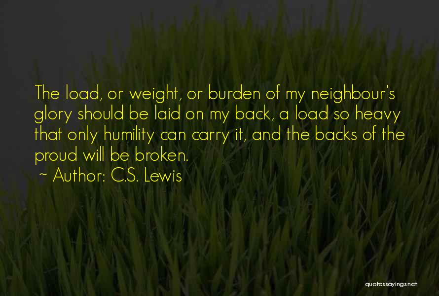 Weight Of Glory Quotes By C.S. Lewis