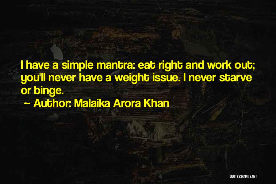 Weight Quotes By Malaika Arora Khan