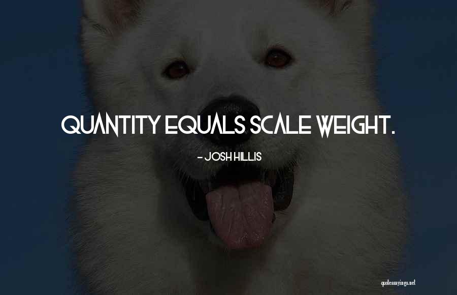 Weight Scale Quotes By Josh Hillis Weight Scale Quotes By Josh Hillis