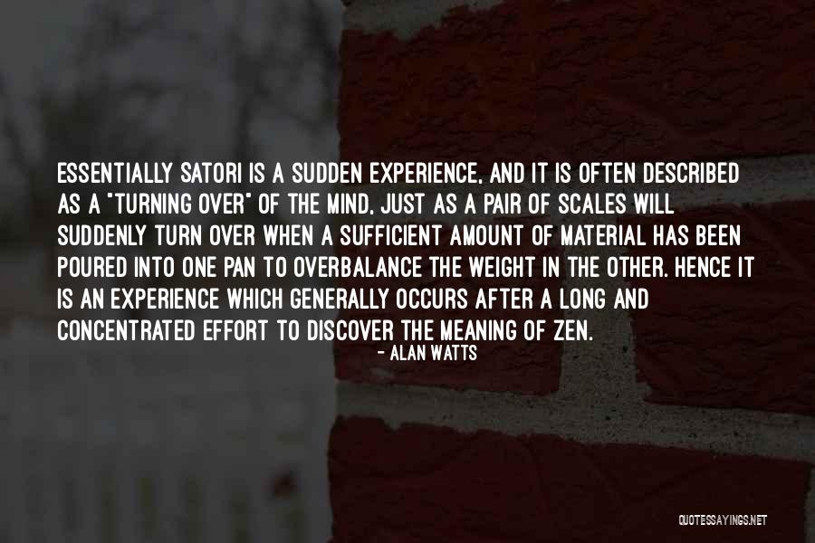 Weight Scales Quotes By Alan Watts