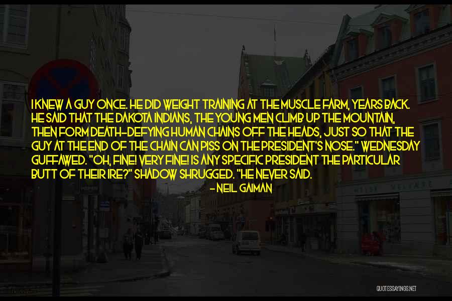 Weight Training Quotes By Neil Gaiman