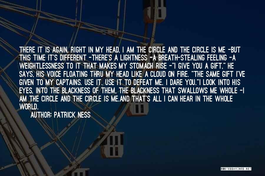 Weightlessness Quotes By Patrick Ness