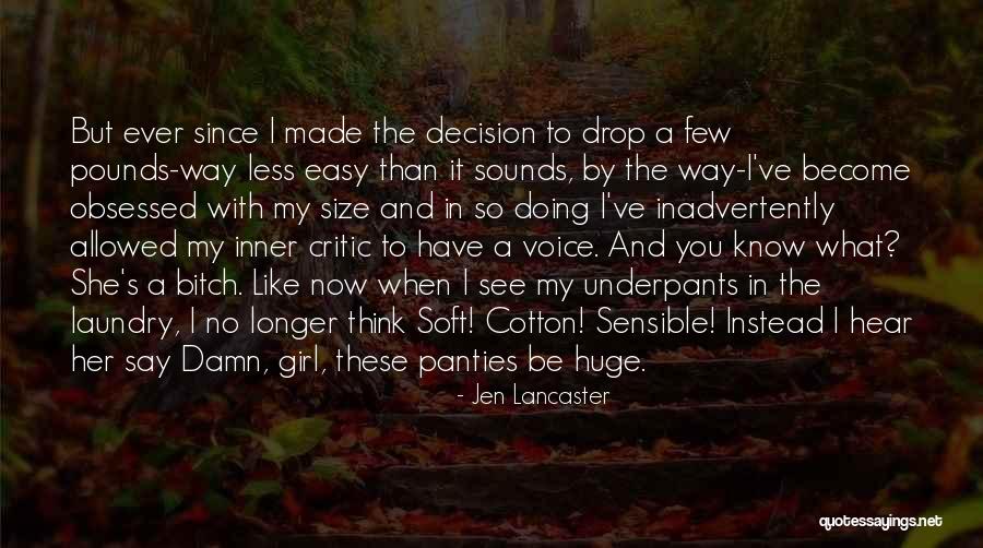 Weightloss Quotes By Jen Lancaster Weightloss Quotes By Jen Lancaster