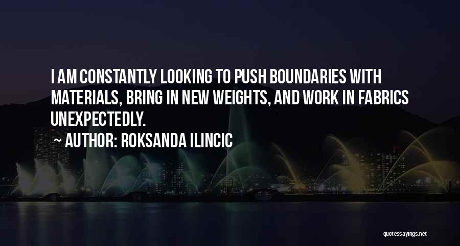 Weights Quotes By Roksanda Ilincic
