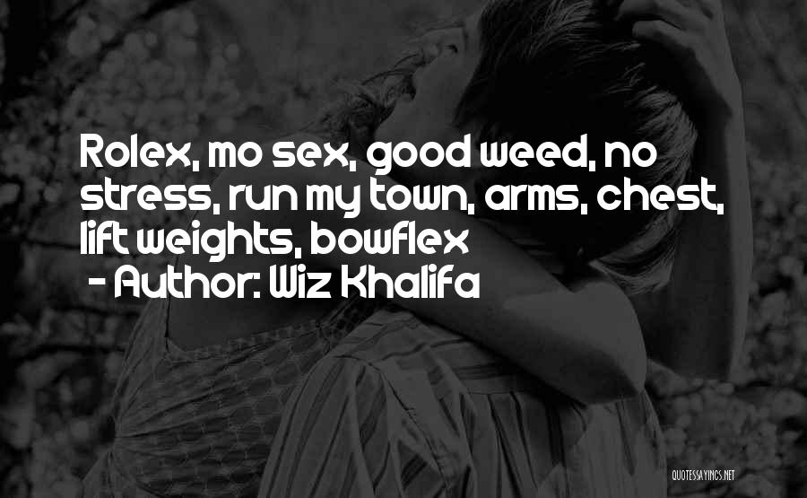 Weights Quotes By Wiz Khalifa