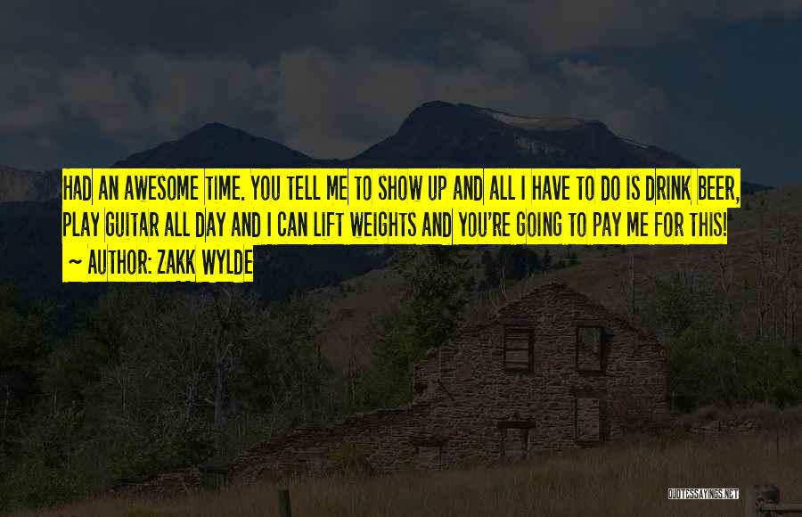 Weights Quotes By Zakk Wylde