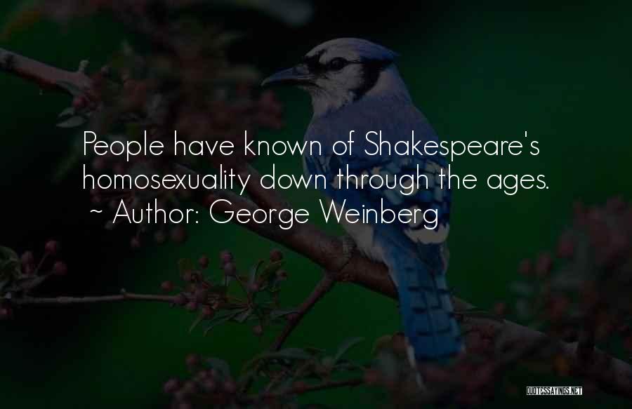 Weinberg Quotes By George Weinberg