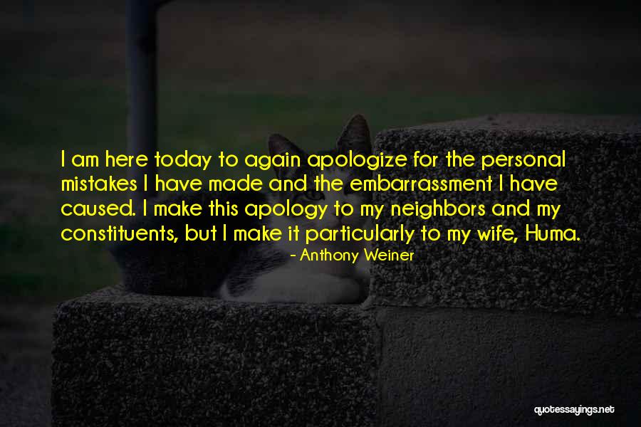 Weiner Quotes By Anthony Weiner Weiner Quotes By Anthony Weiner