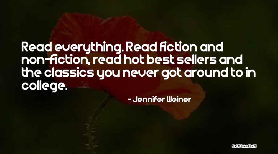Weiner Quotes By Jennifer Weiner Weiner Quotes By Jennifer Weiner