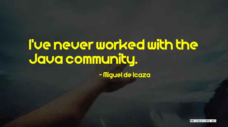Weinglass Aspen Quotes By Miguel De Icaza