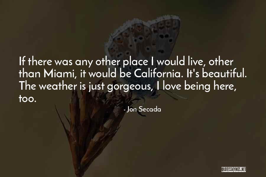 Weinrebs Teaneck Quotes By Jon Secada Weinrebs Teaneck Quotes By Jon Secada