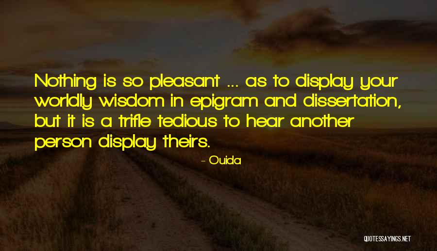 Weinstock Friedman Quotes By Ouida Weinstock Friedman Quotes By Ouida