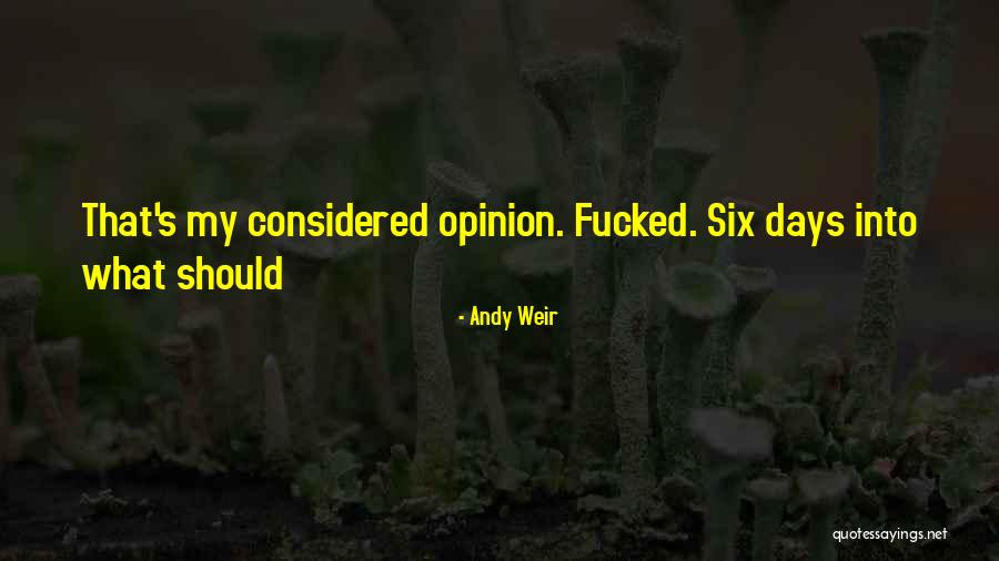 Weir Quotes By Andy Weir Weir Quotes By Andy Weir