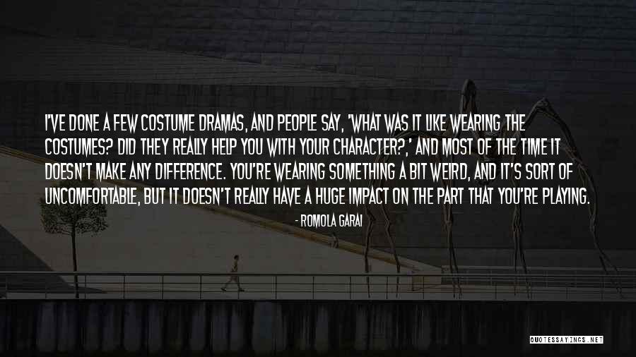 Weird But Quotes By Romola Garai Weird But Quotes By Romola Garai