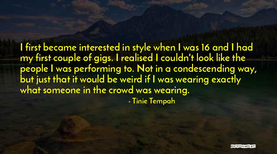 Weird But Quotes By Tinie Tempah Weird But Quotes By Tinie Tempah