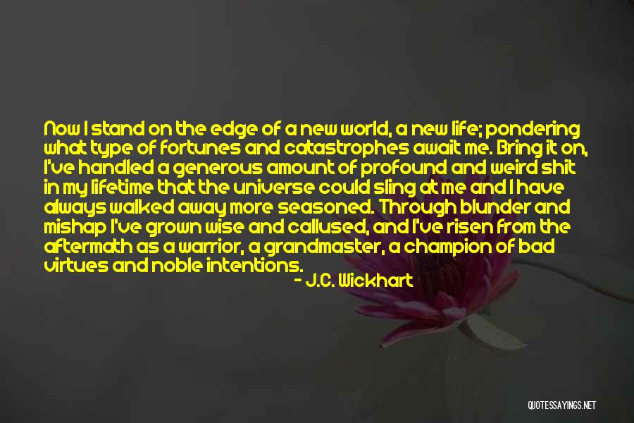 Weird But Wise Quotes By J.C. Wickhart Weird But Wise Quotes By J.C. Wickhart