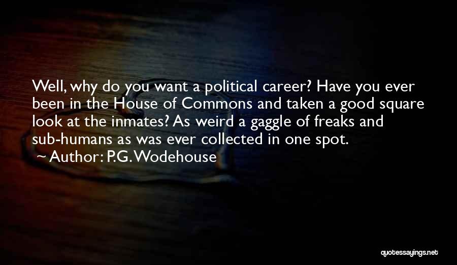 Weird Quotes By P.G. Wodehouse