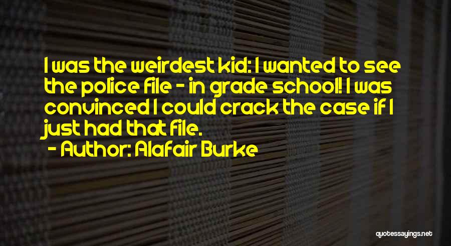 Weirdest Quotes By Alafair Burke