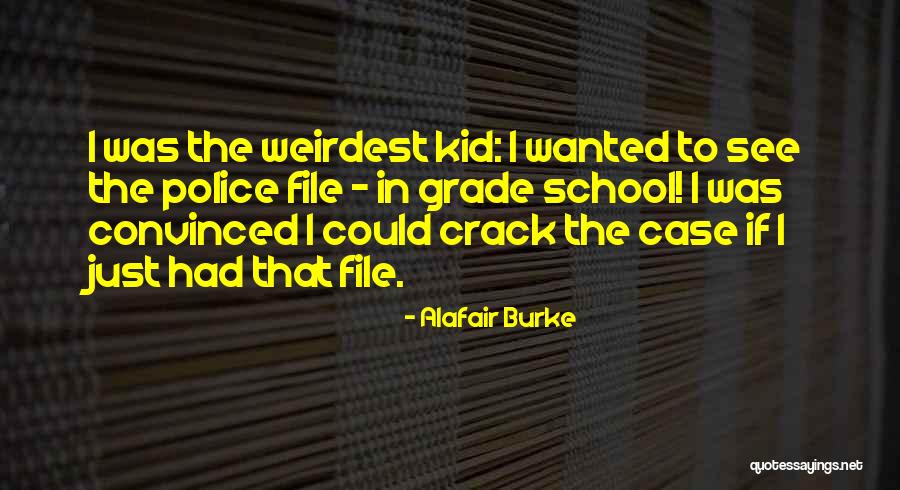 Weirdest Quotes By Alafair Burke