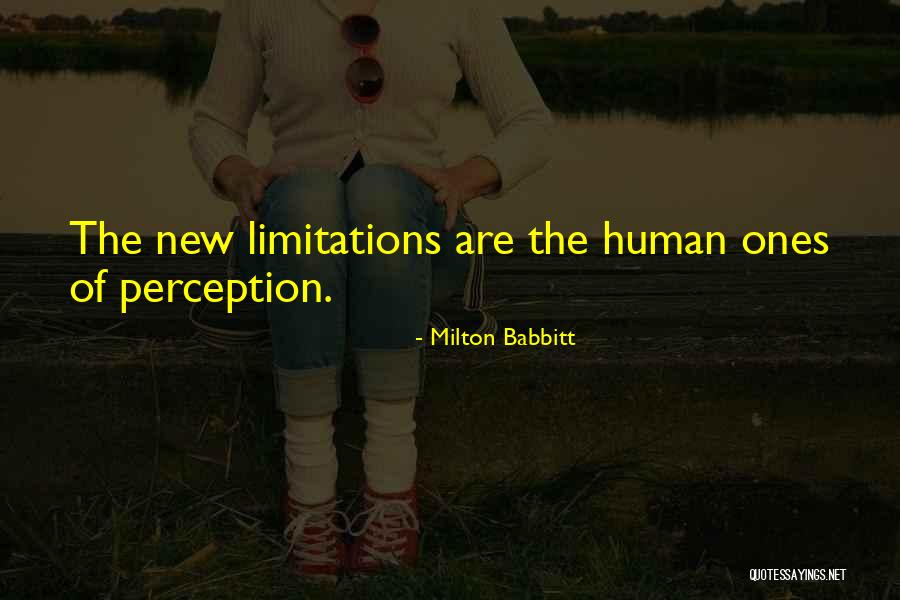 Weisberg Miller Quotes By Milton Babbitt Weisberg Miller Quotes By Milton Babbitt