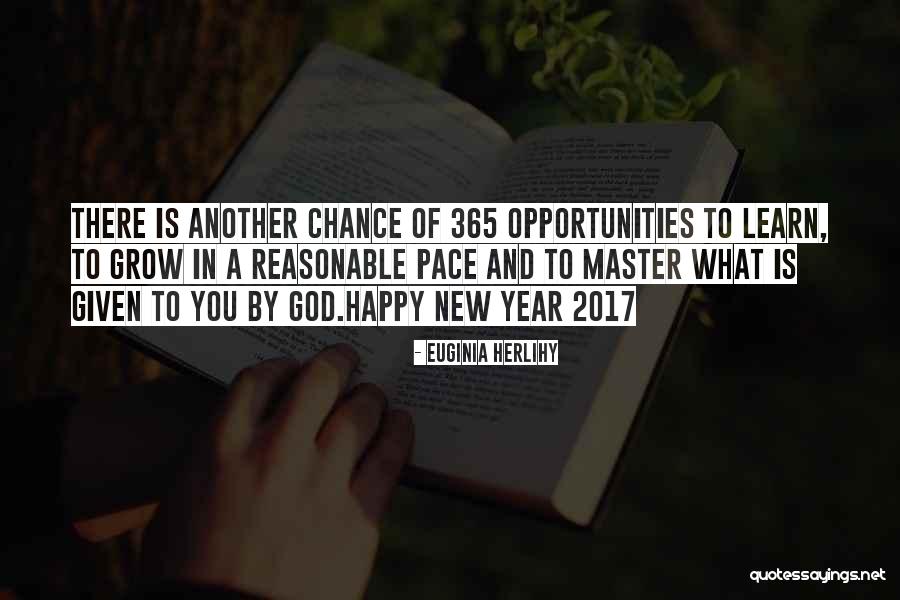 Welcome 2017 Quotes By Euginia Herlihy