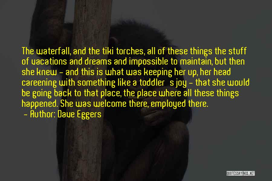 Welcome Back Quotes By Dave Eggers