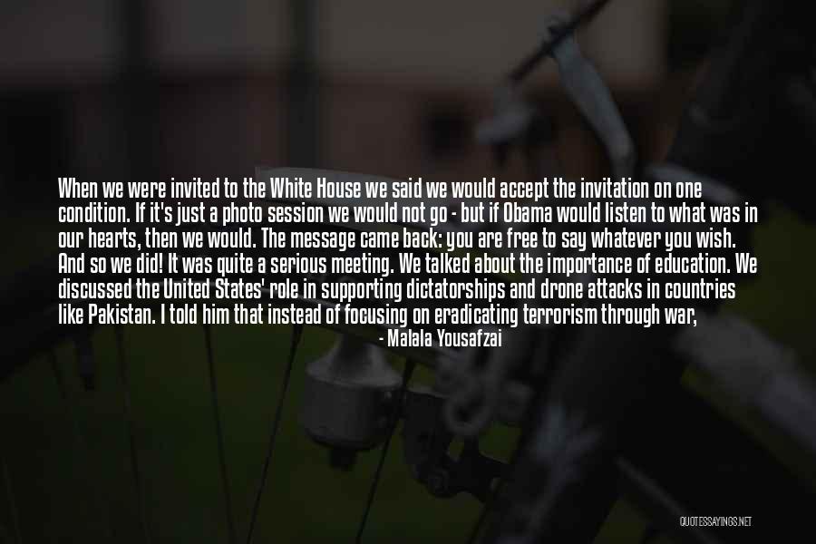 Welcome Back To Pakistan Quotes By Malala Yousafzai Welcome Back To Pakistan Quotes By Malala Yousafzai
