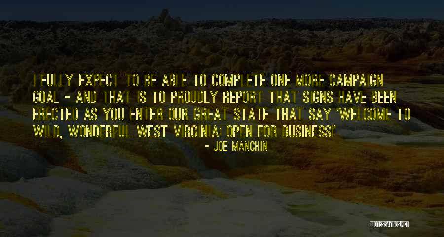 Welcome Great Quotes By Joe Manchin Welcome Great Quotes By Joe Manchin