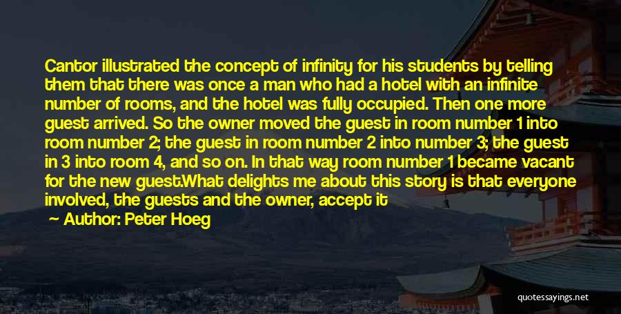 Welcome Hotel Guest Quotes By Peter Hoeg