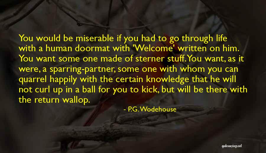 Welcome In Life Quotes By P.G. Wodehouse