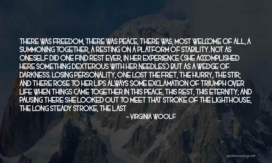 Welcome In Life Quotes By Virginia Woolf