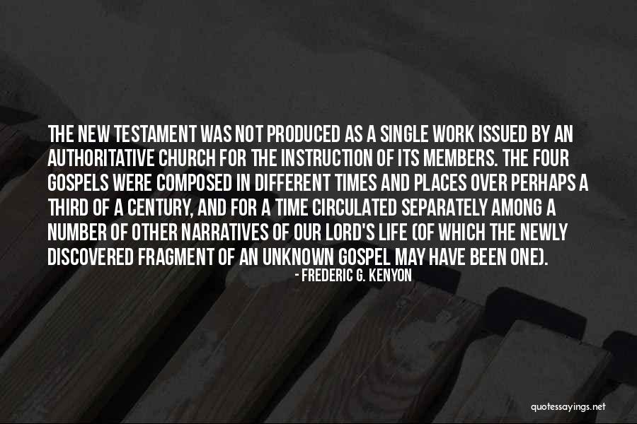 Welcome New Church Members Quotes By Frederic G. Kenyon Welcome New Church Members Quotes By Frederic G. Kenyon